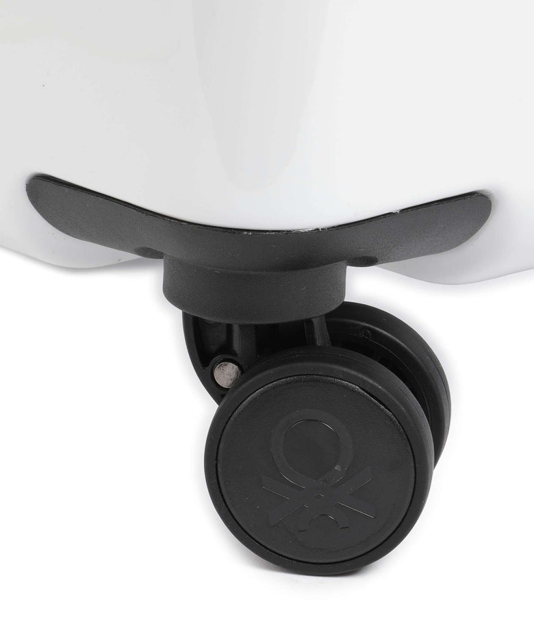 Delsey Paris x United Colors of Benetton United Spinner (4 wheels) white