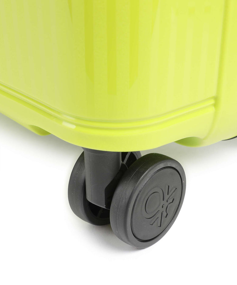 Delsey Paris x United Colors of Benetton CB Hard Spinner (4 wheels) lime