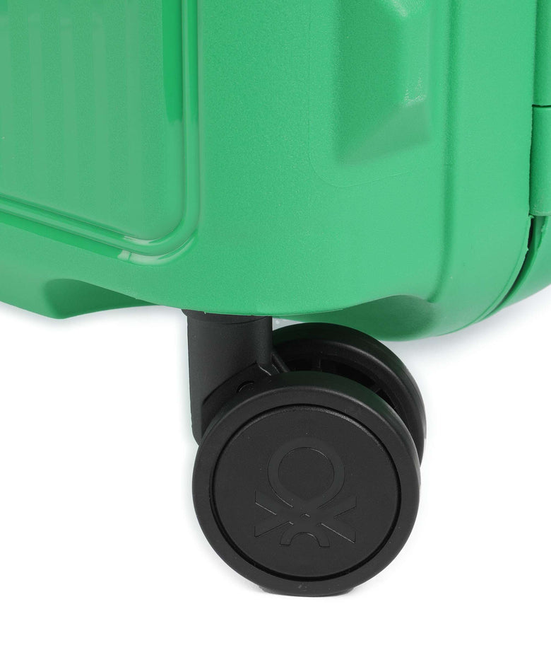 Delsey Paris x United Colors of Benetton CB Hard Spinner (4 wheels) green