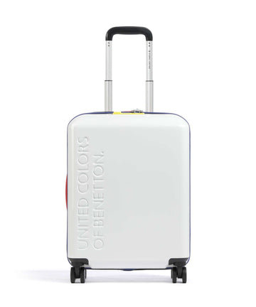 Delsey Paris x United Colors of Benetton United Walizka na 4 kołach white