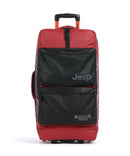 Jeep JS006B 73 Torba podróżna na kółkach chili pepper red
