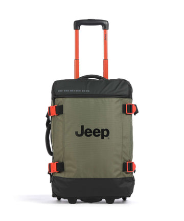 Jeep JS007C 55 Torba podróżna na kółkach avocado green