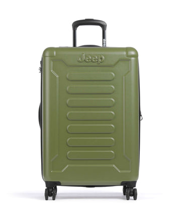Jeep JH004C Walizka na 4 kołach avocade green