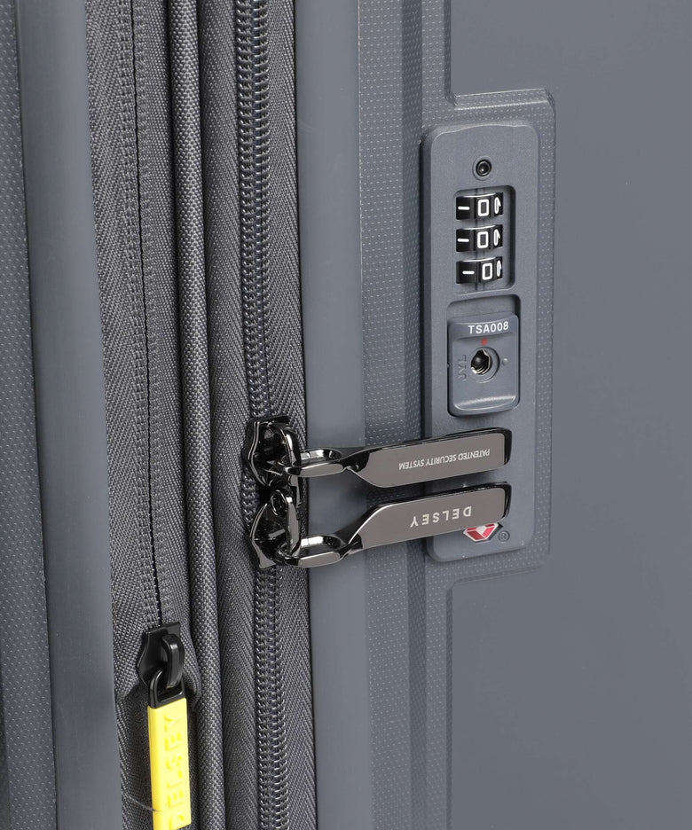 Delsey Paris Lutece Spinner (4 wheels) graphite