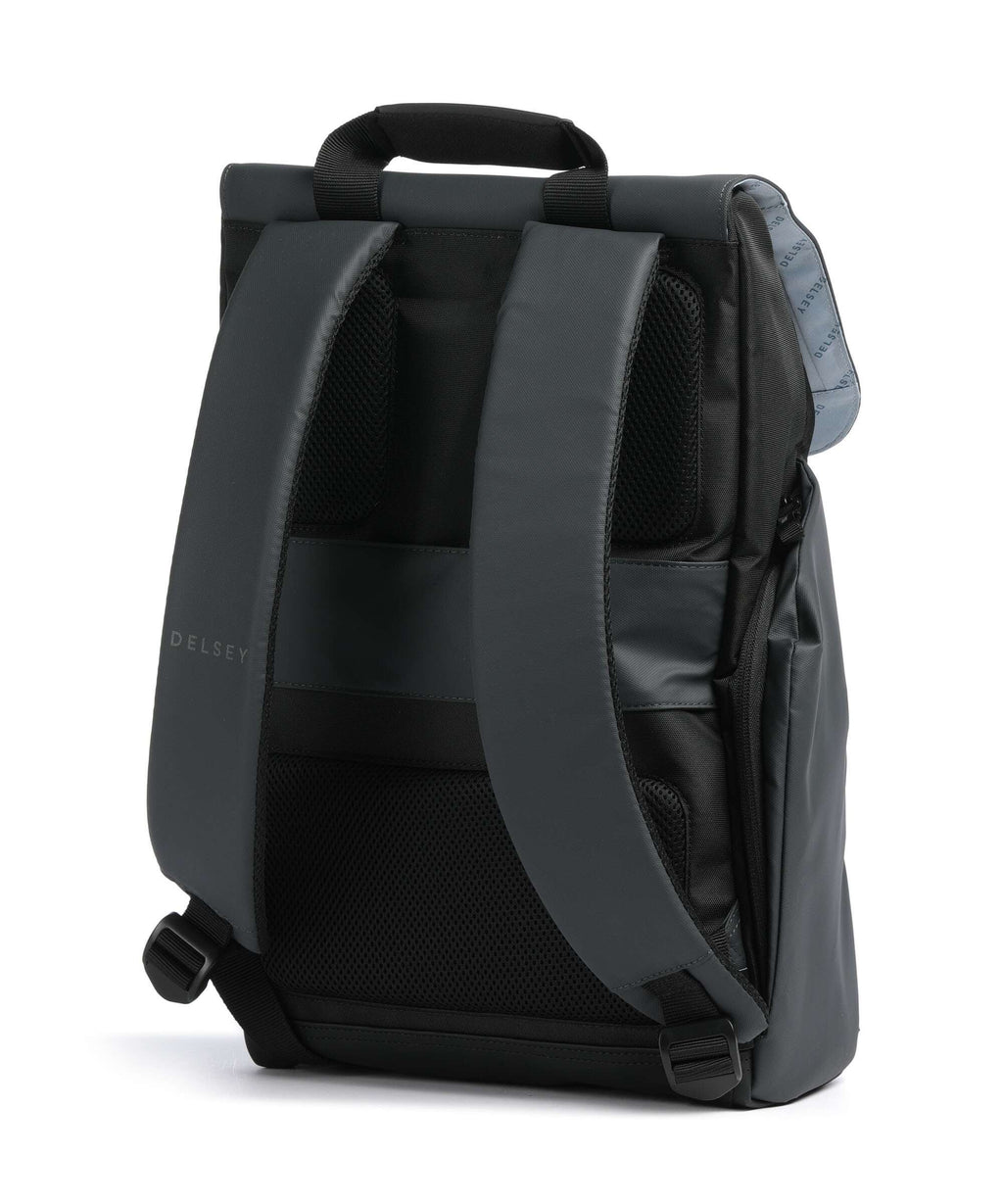 Delsey Paris Securflap Laptop backpack black