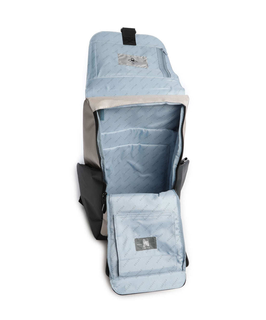 Delsey Paris Securflap Laptop backpack sand