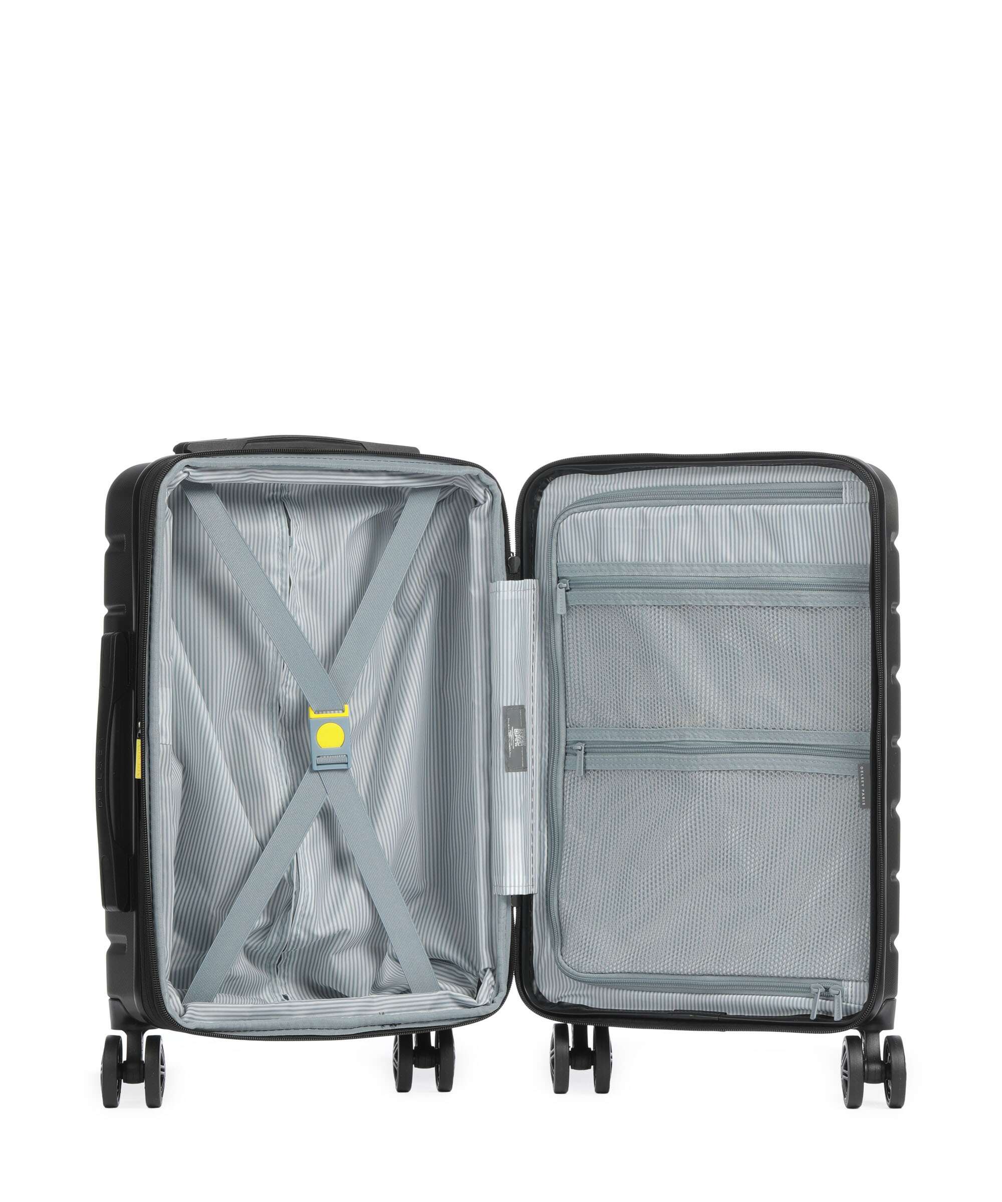 Delsey Paris Air Armour Spinner (4 wheels) black