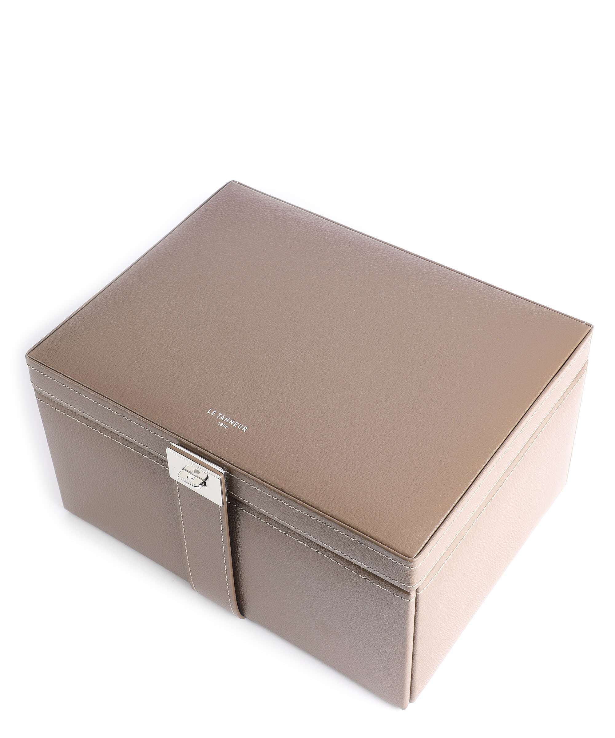 Le Tanneur Large Jewelry box taupe