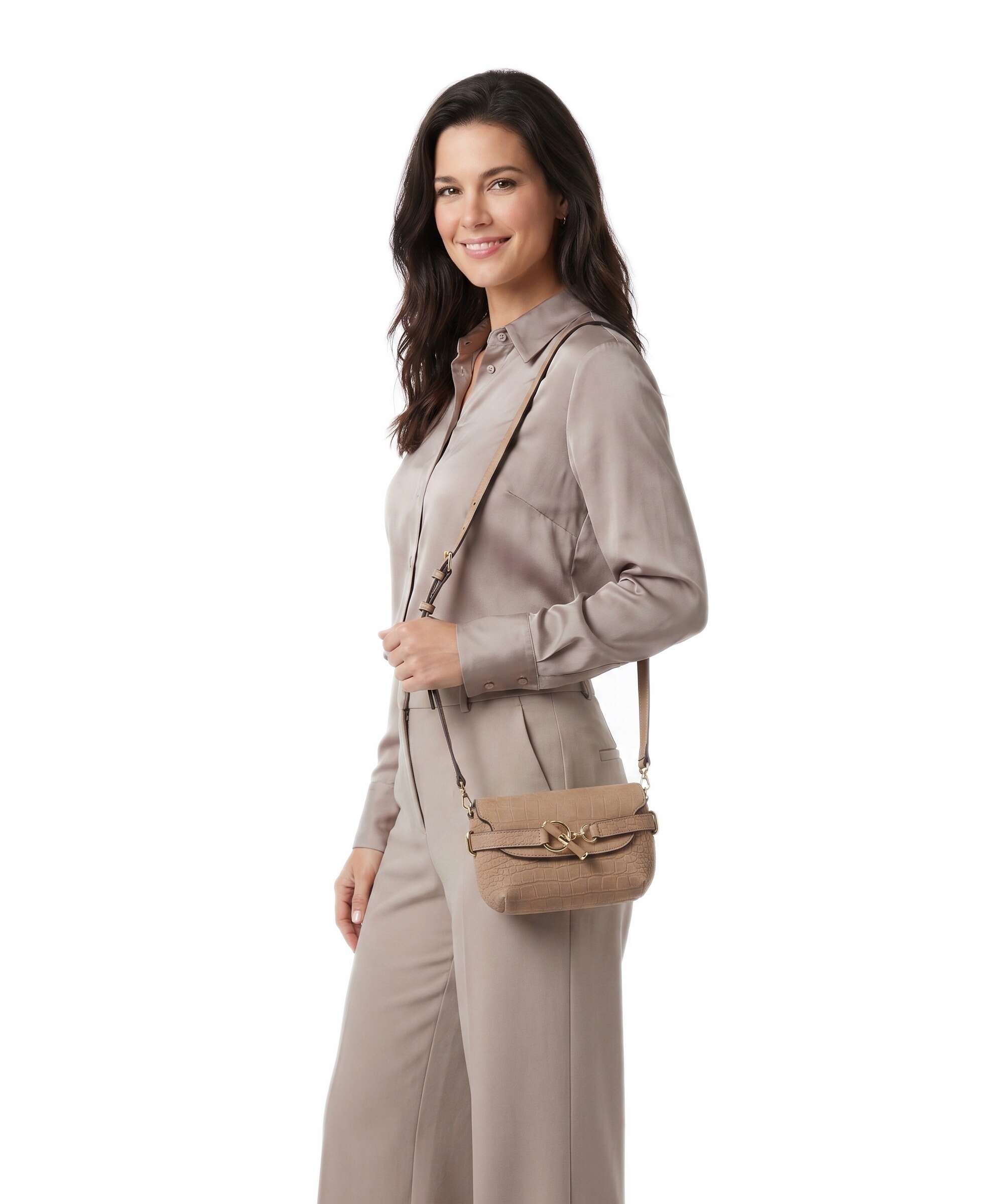 Lauren Ralph Lauren Blaike Small Crossbody bag camel