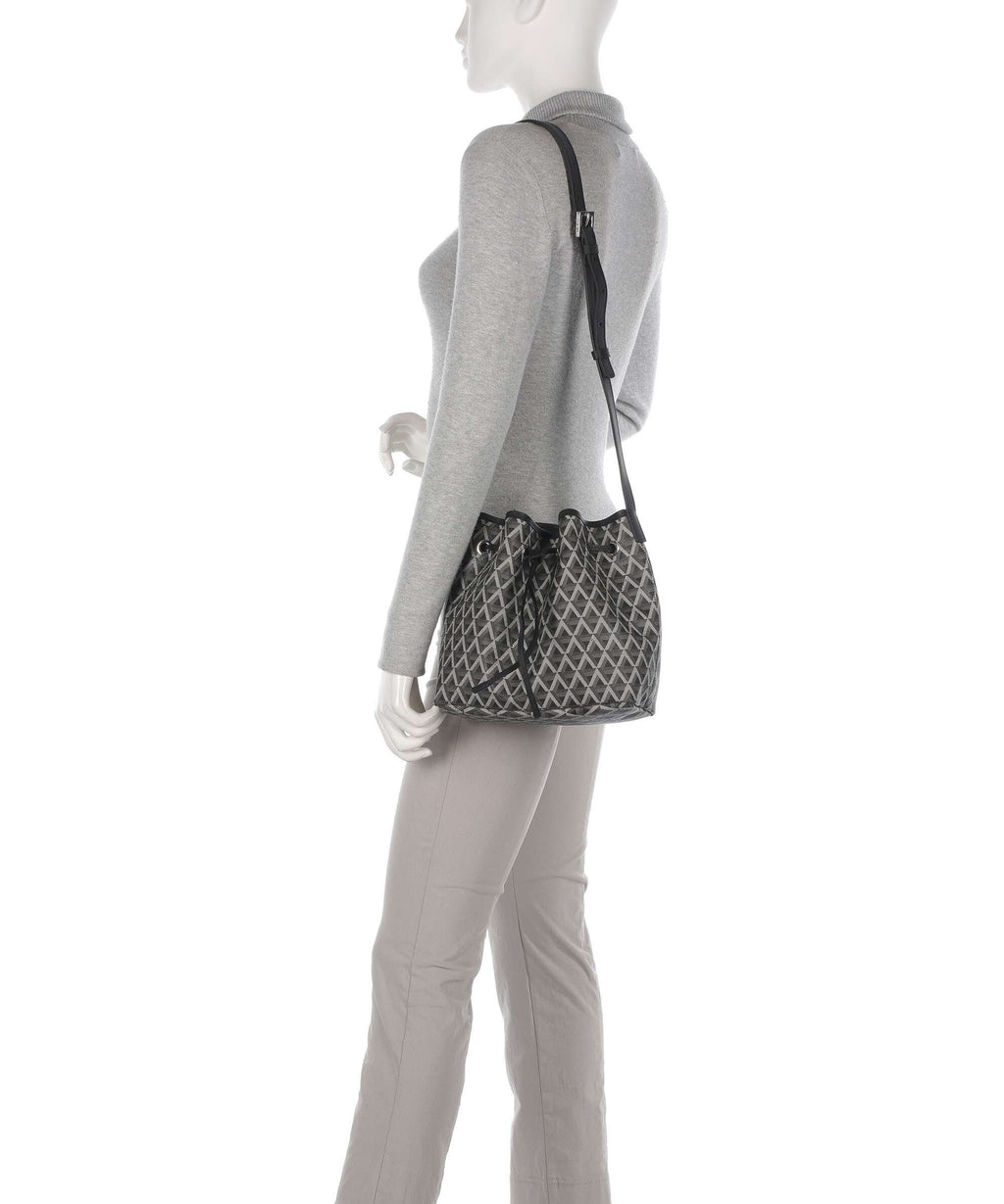 Lancaster Ikon Bucket bag noir