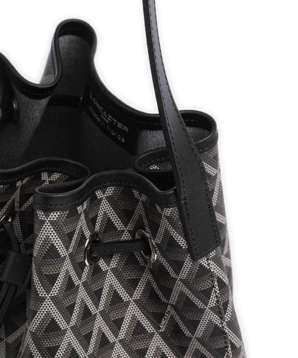Lancaster Ikon Bucket bag noir