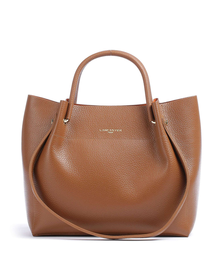 Lancaster Foulonne Double Handbag camel