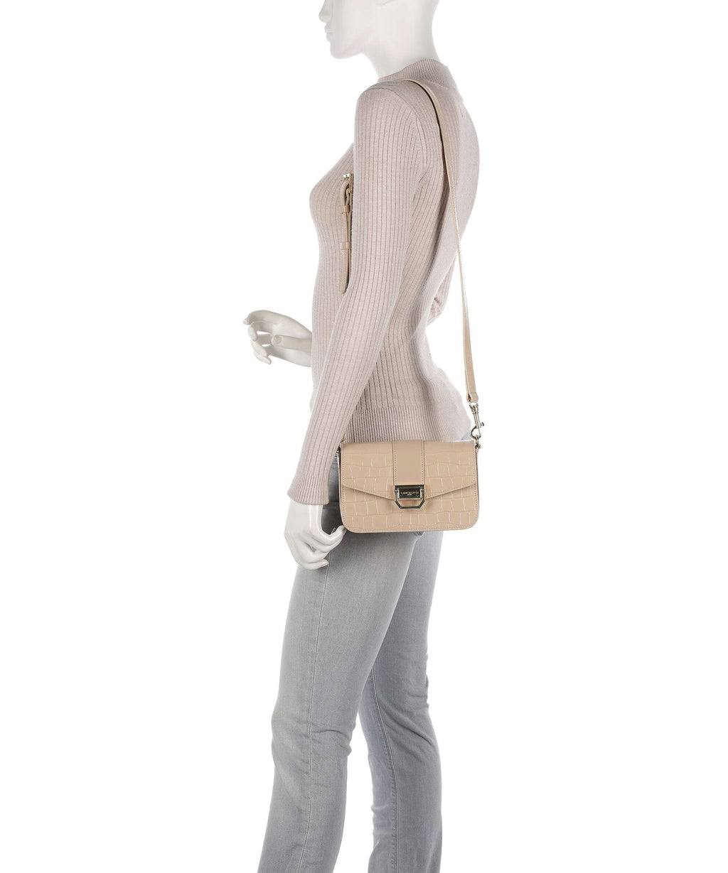 Lancaster Exotic Valor Crossbody bag beige