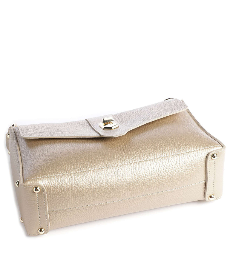 Lancaster Foulonne Double Crossbody bag champagne
