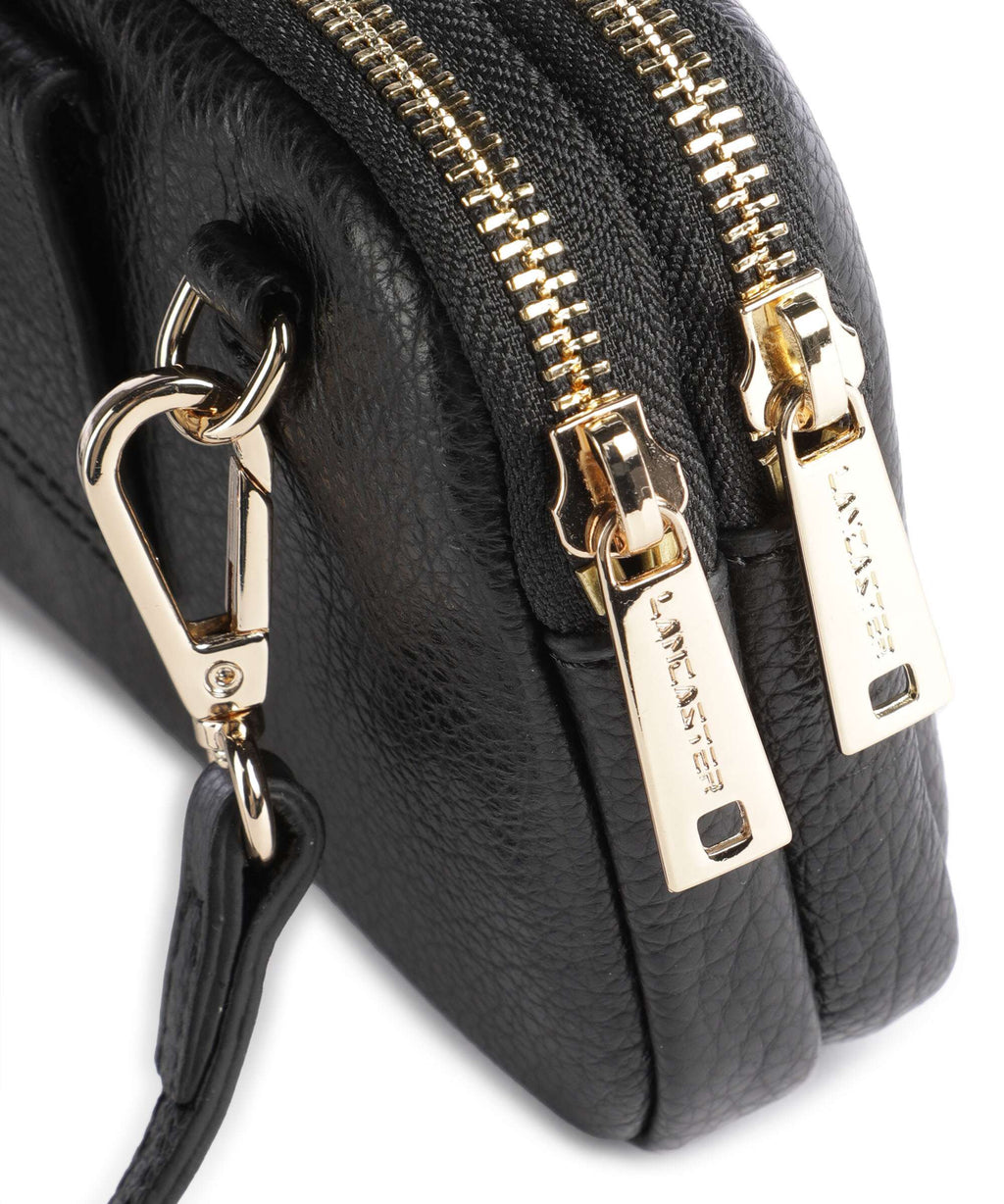 Lancaster Dune Crossbody bag noir