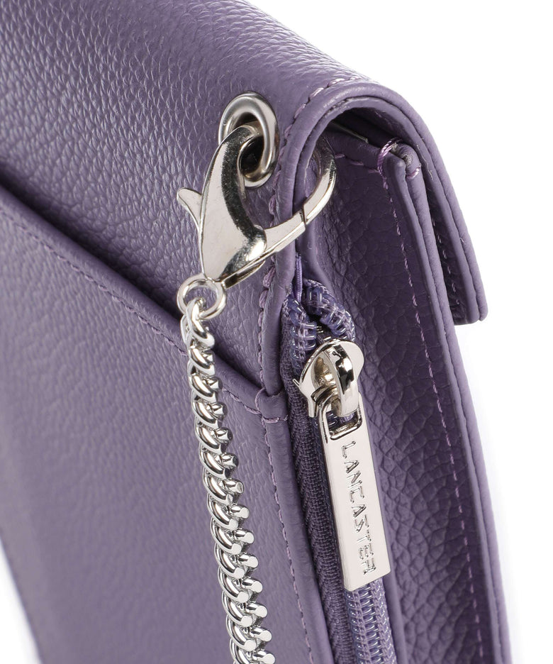 Lancaster Foulonne PM Phone bag mauvefoncé