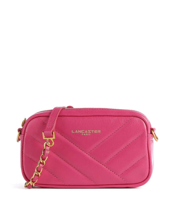 Lancaster Soft Matelassé Torba przez ramię fuxia