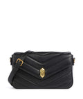 Lancaster Soft Matelassé Crossbody bag noir