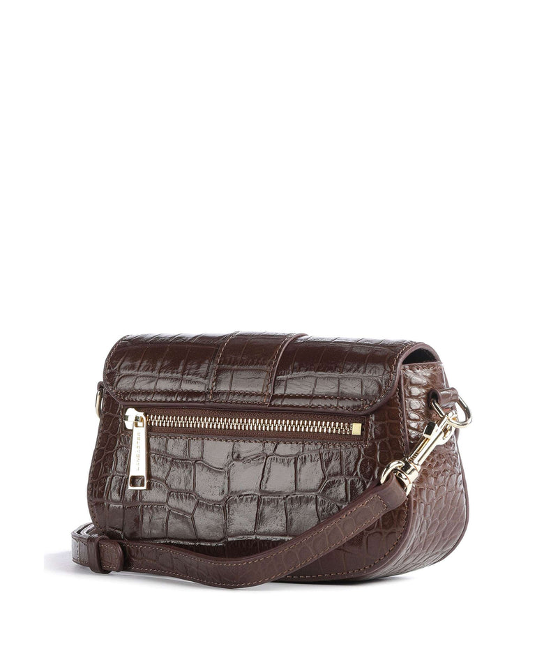 Lancaster Exotic Croco CN Crossbody bag vison