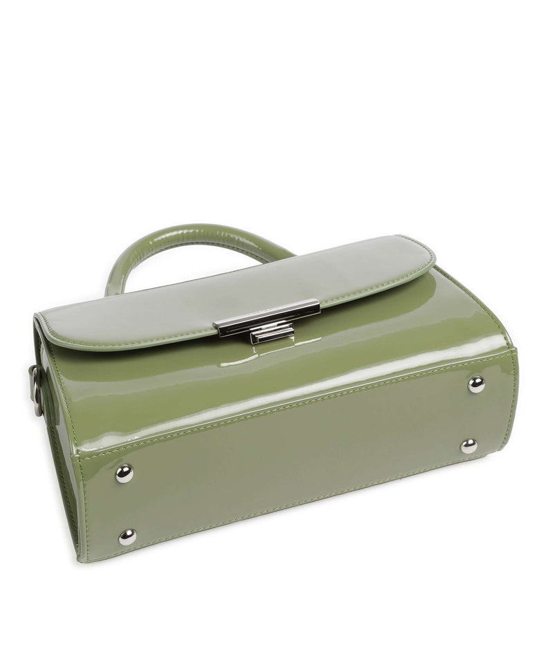 Lancaster Firenze Vernis Handbag jade