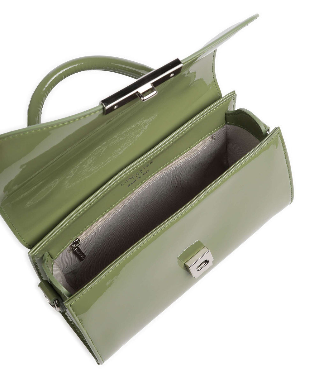 Lancaster Firenze Vernis Handbag jade