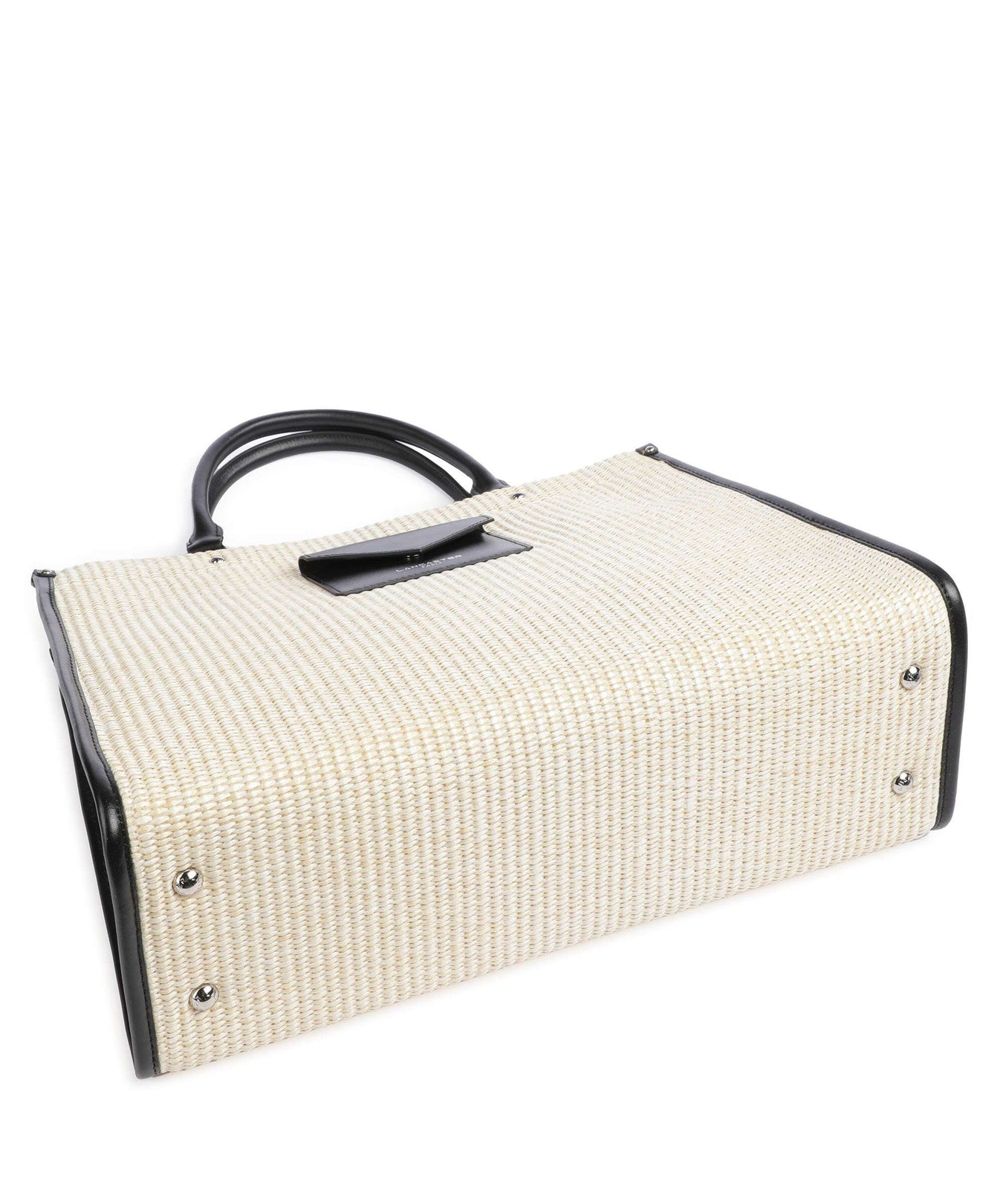 Lancaster Actual Mini Osier Handbag beige