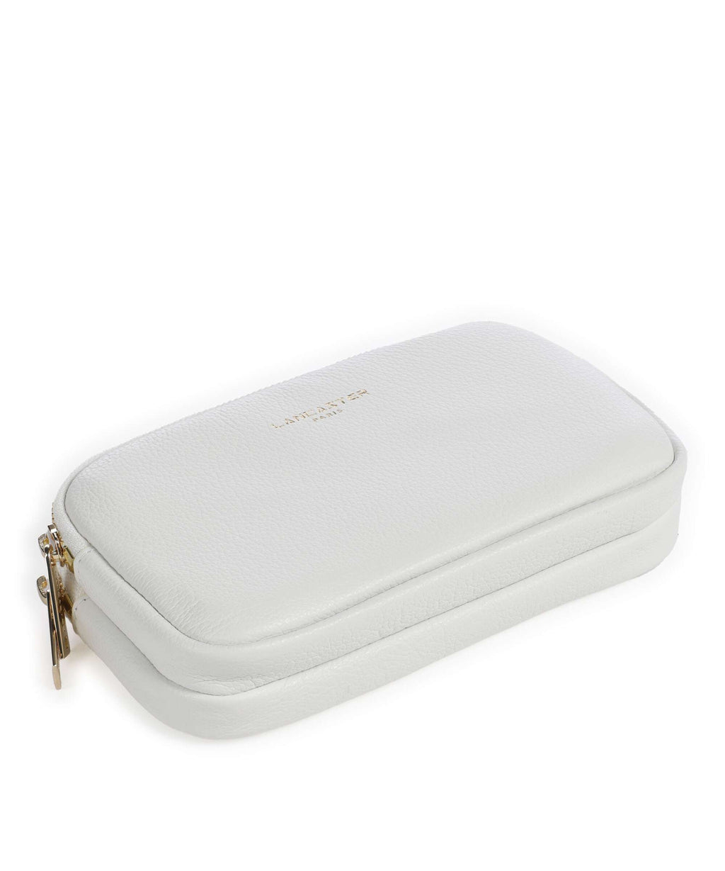 Lancaster Dune Crossbody bag blanc