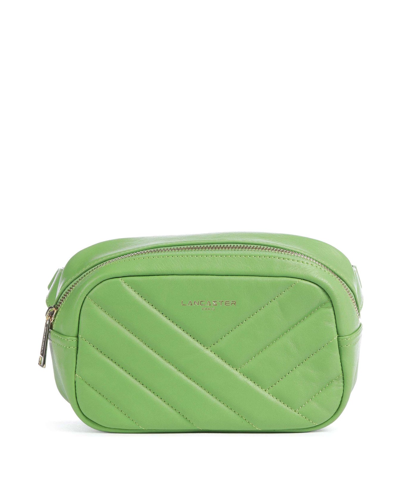 Lancaster Soft Matelassé Fanny pack vertmouss