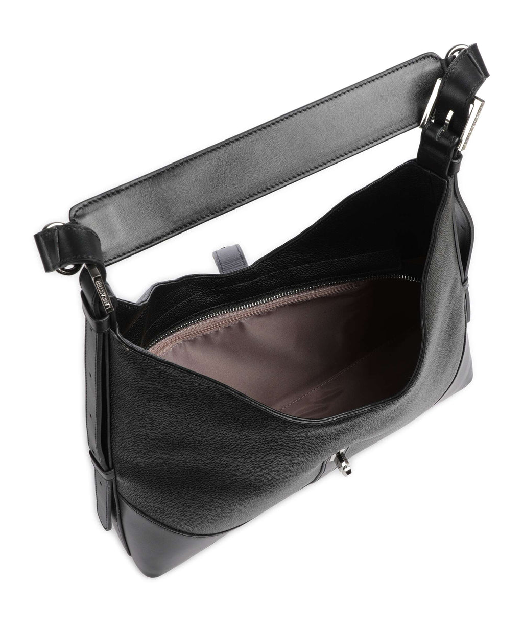 Lancaster Milano Delta Hobo bag noir