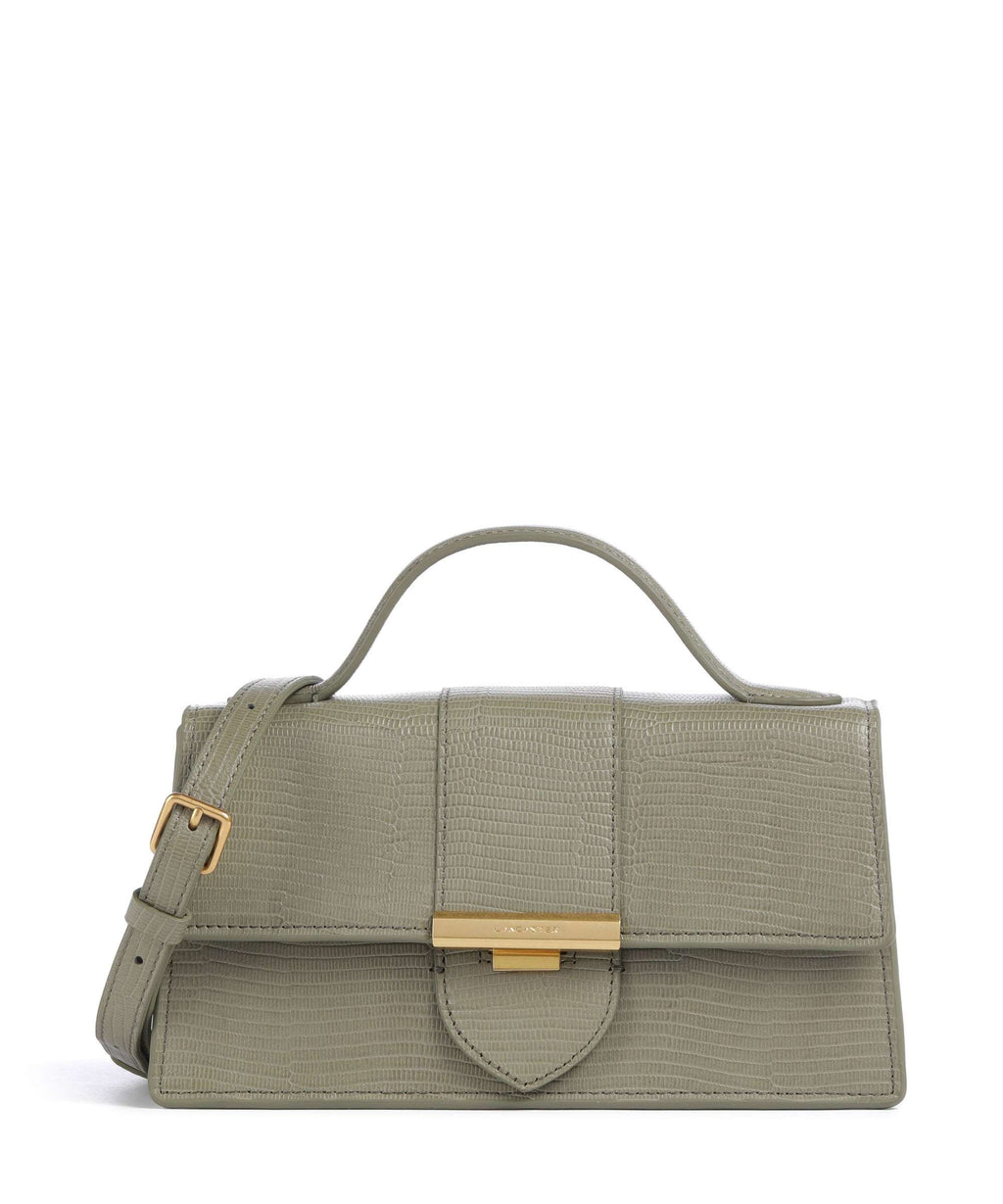 Lancaster Exotic Ily Crossbody bag olive/lézard