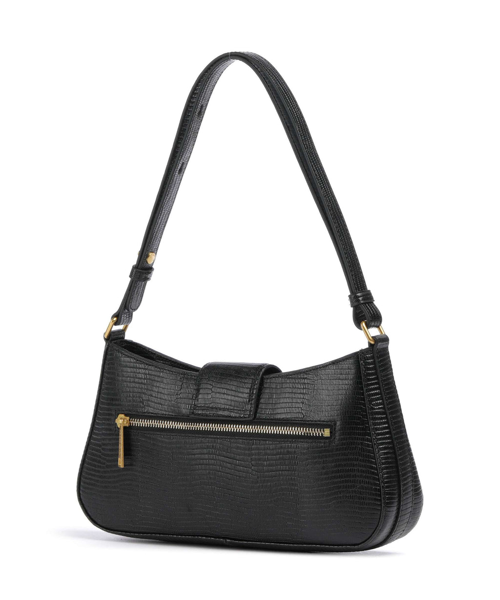 Lancaster Exotic Ily Shoulder bag noir/lézard