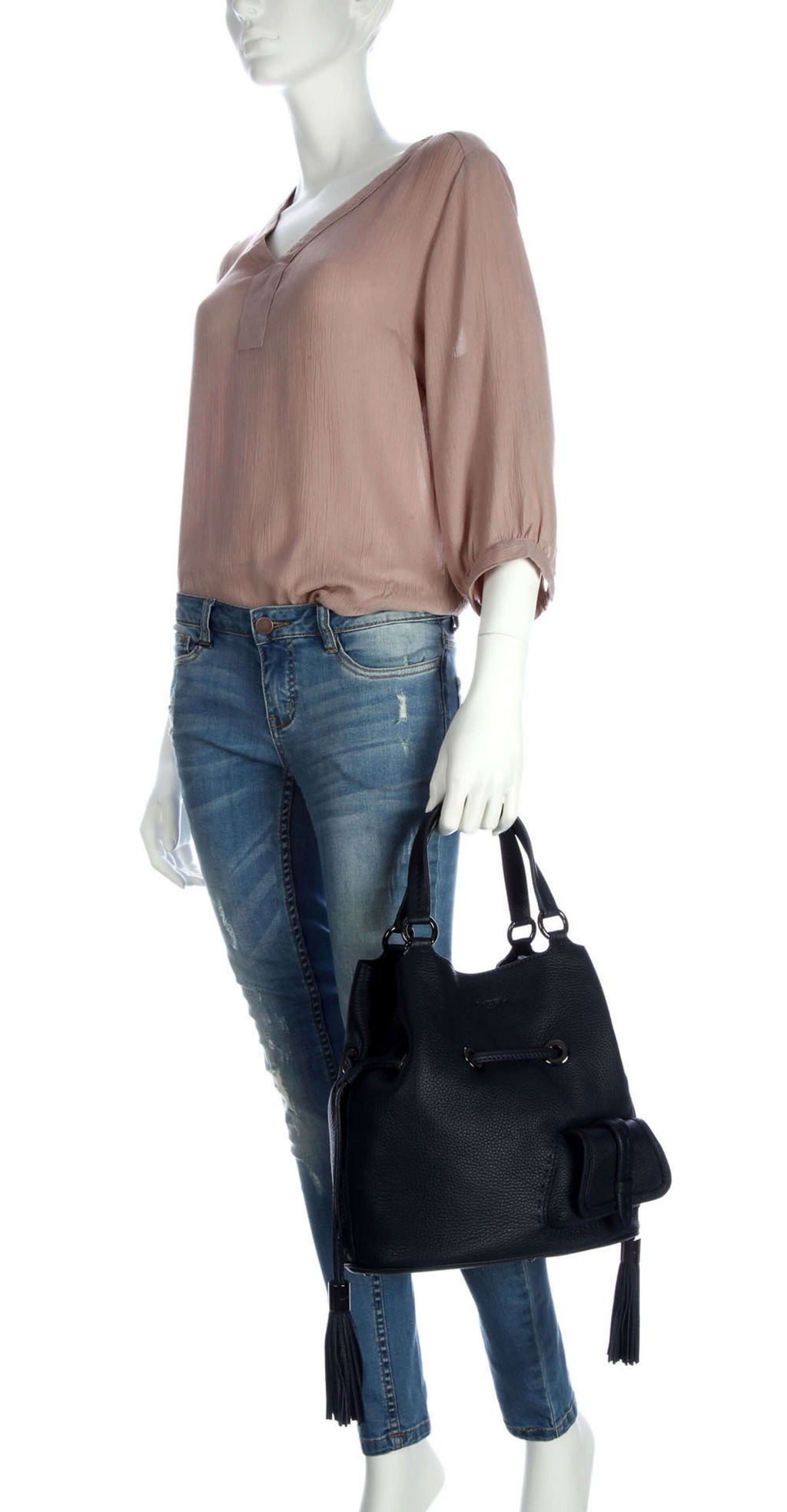 Lancel Premier Flirt Hobo bag black