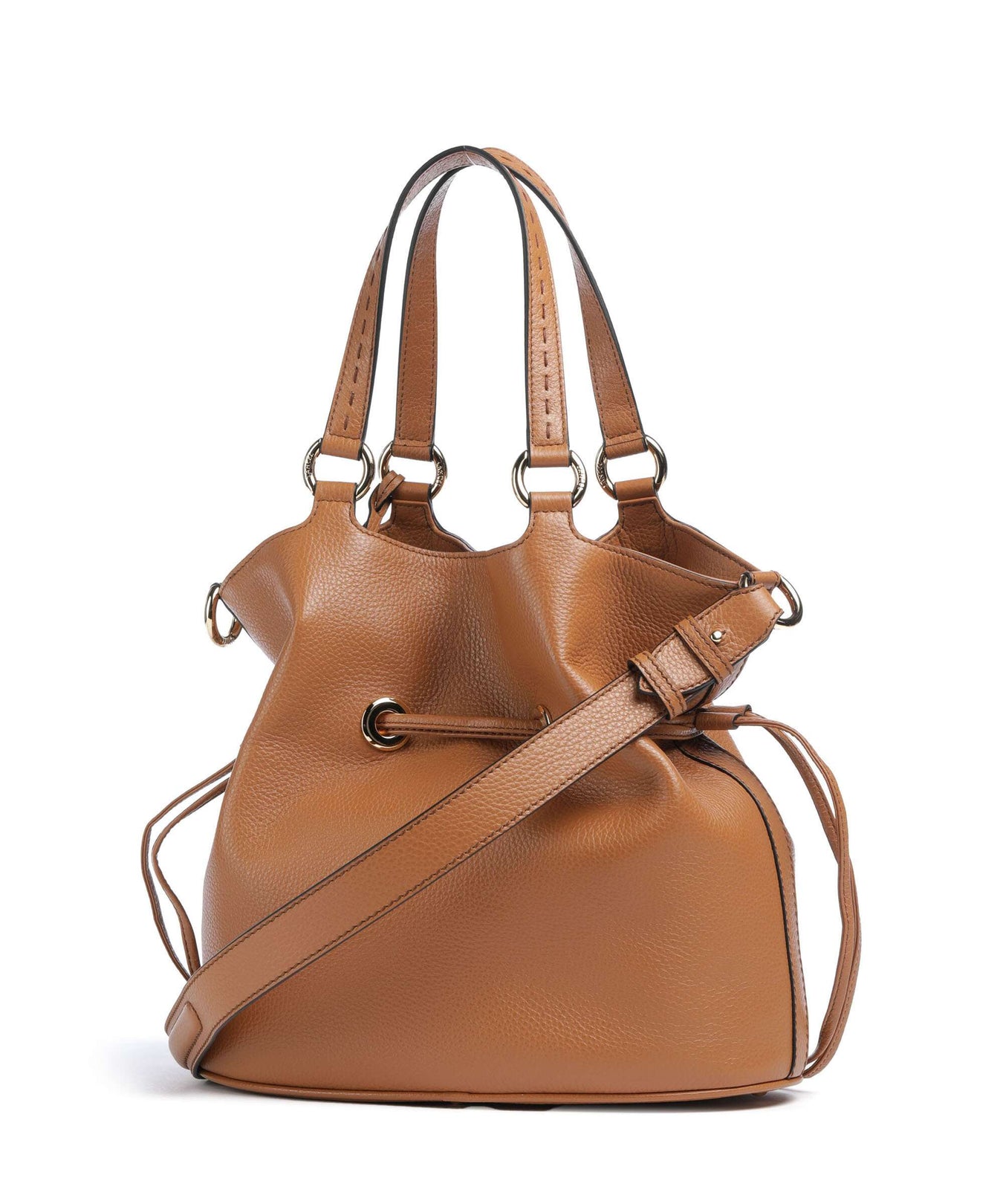 Lancel Premier Flirt M Bucket bag camel