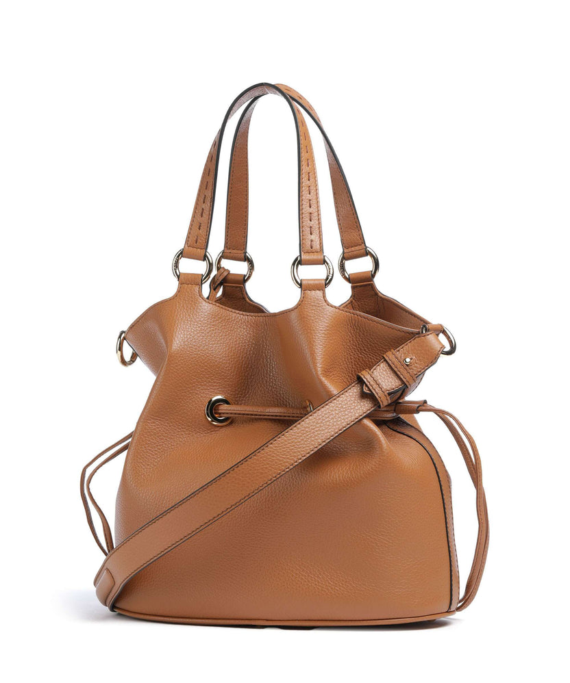 Lancel Premier Flirt M Bucket bag camel