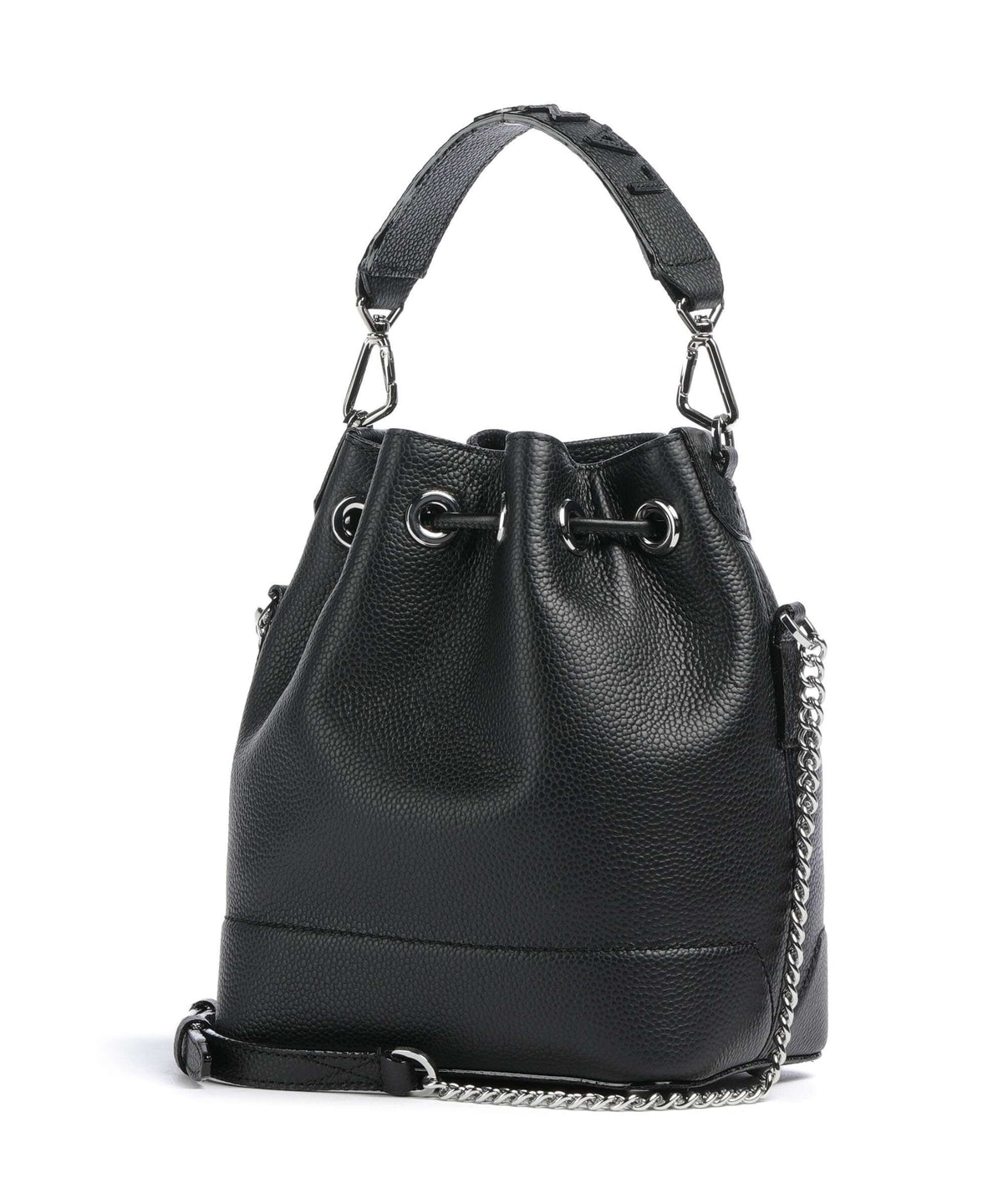 Lancel Ninon S Bucket bag black