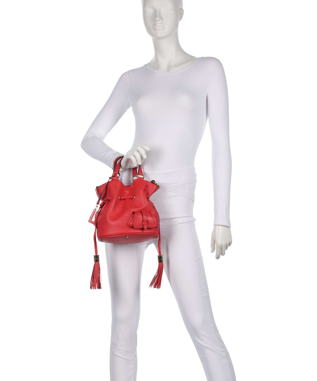 Lancel Premier Flirt S Bucket bag kiss red