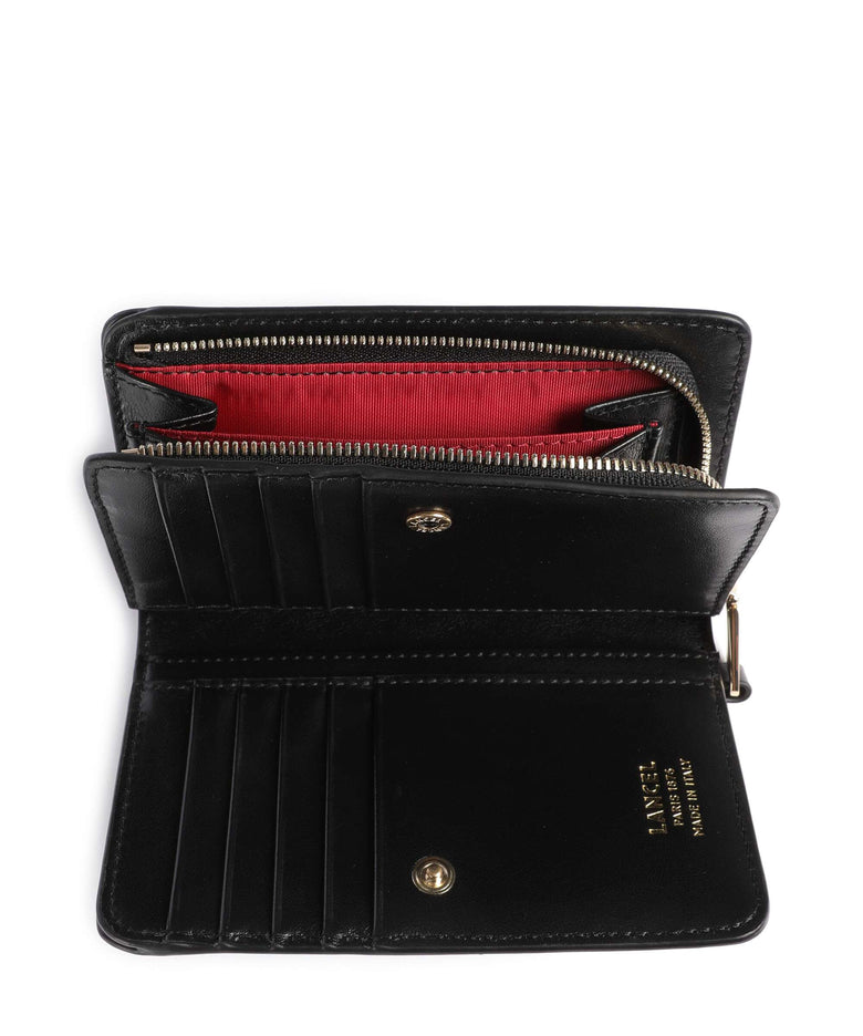 Lancel Origami Wallet black