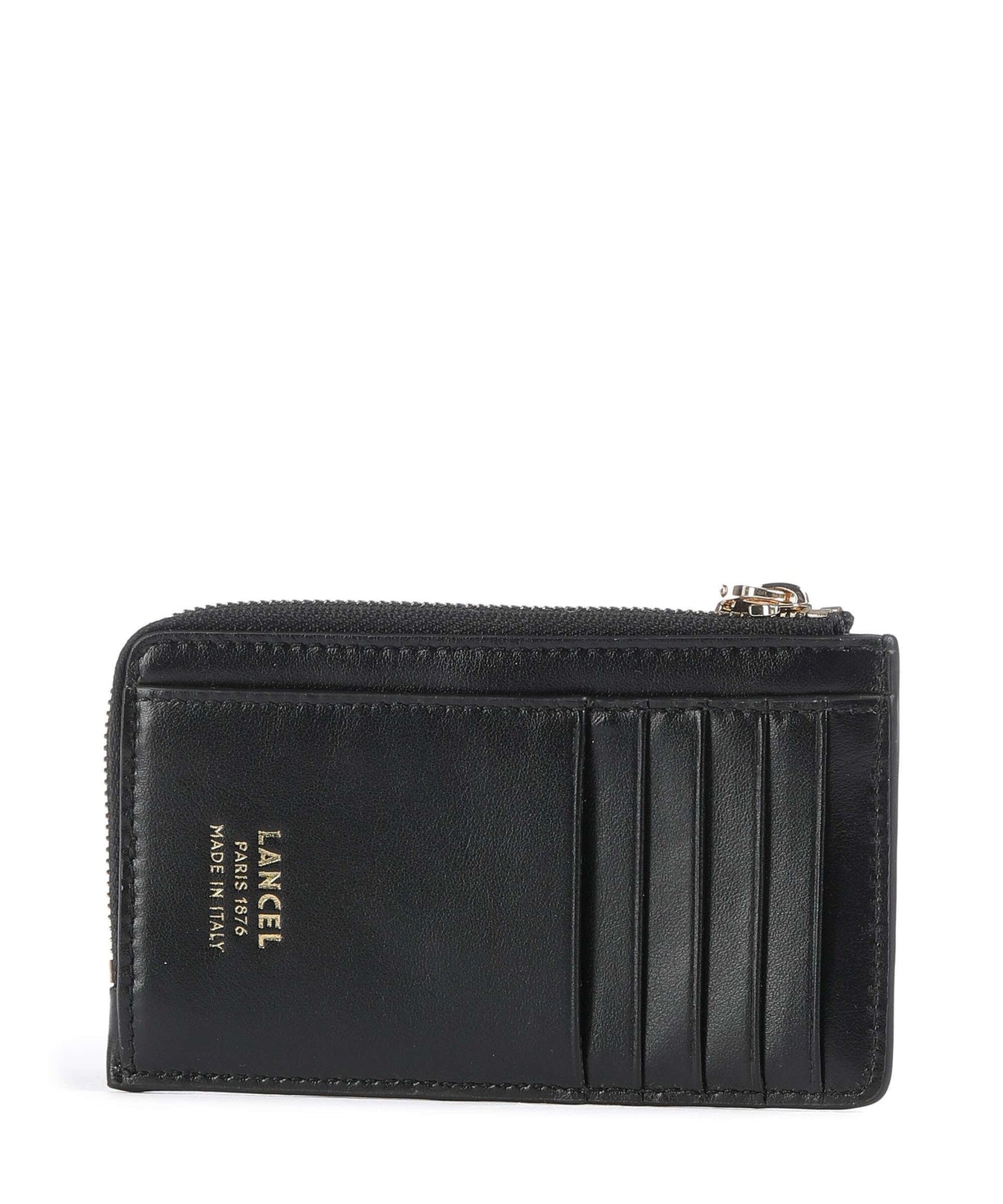 Lancel Origami Credit card holder black