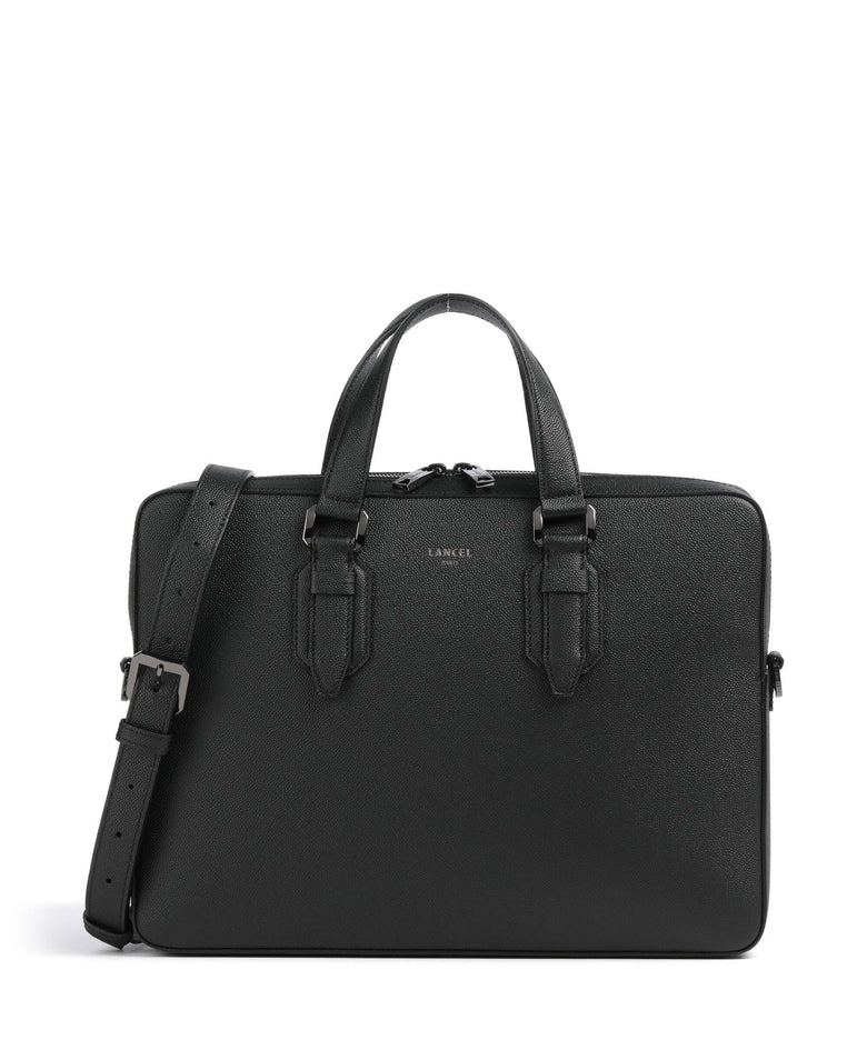Lancel Charlie Briefcase black