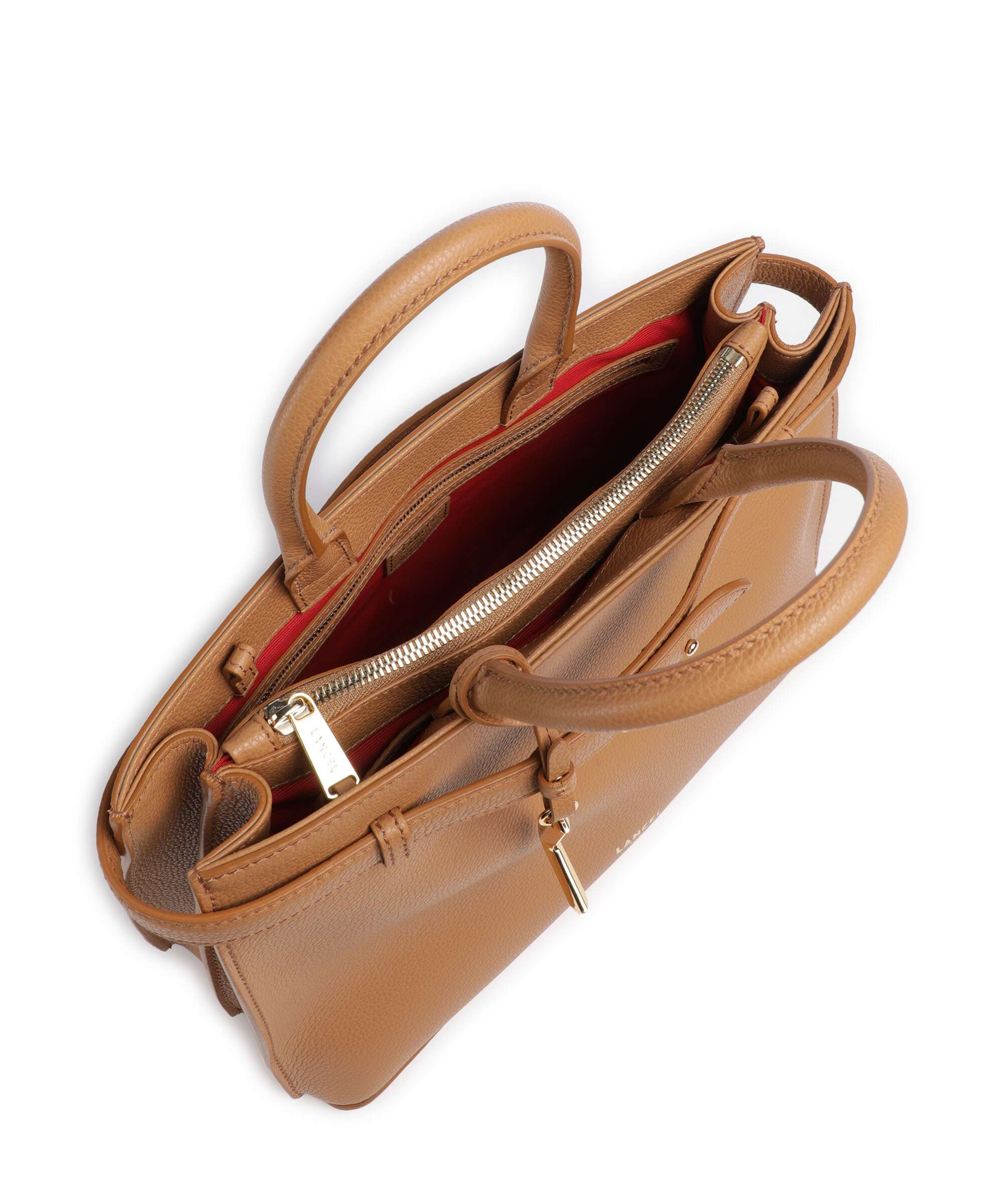 Lancel Faubourg M Handbag camel