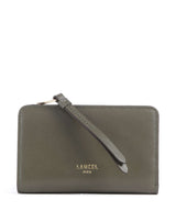 Lancel Origami Portfel dark khaki
