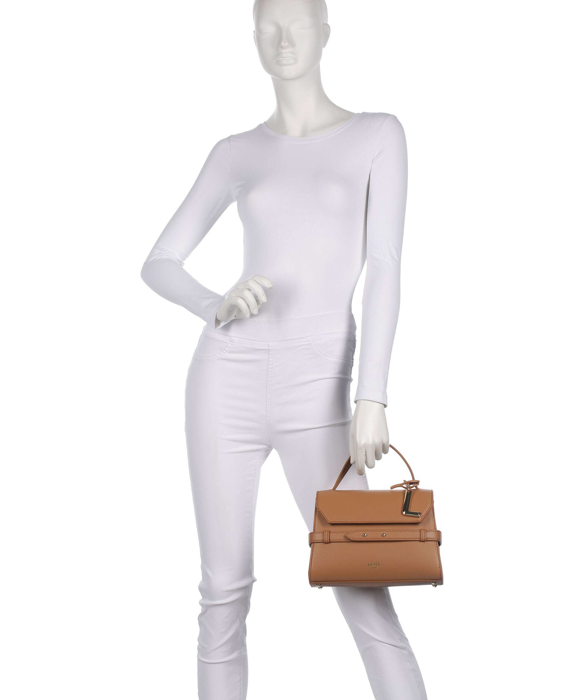 Lancel Faubourg Handbag camel