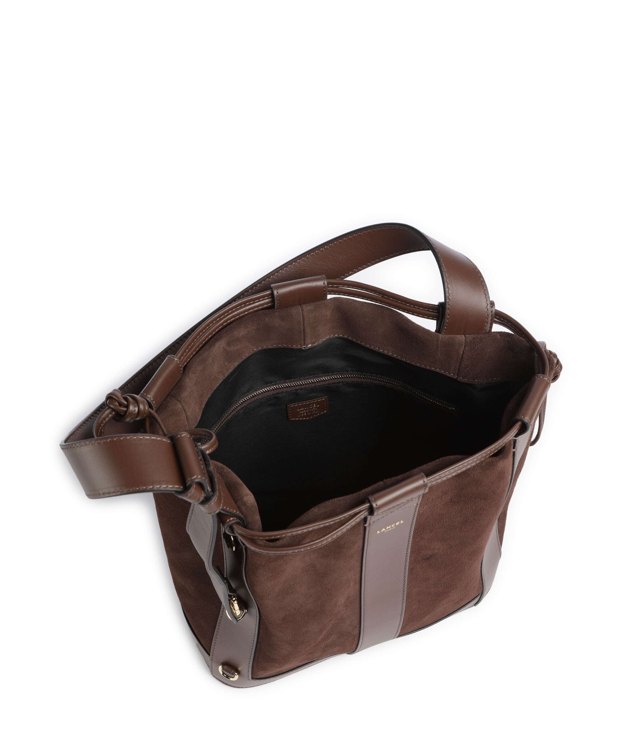 Lancel Elles M Bucket bag coconut