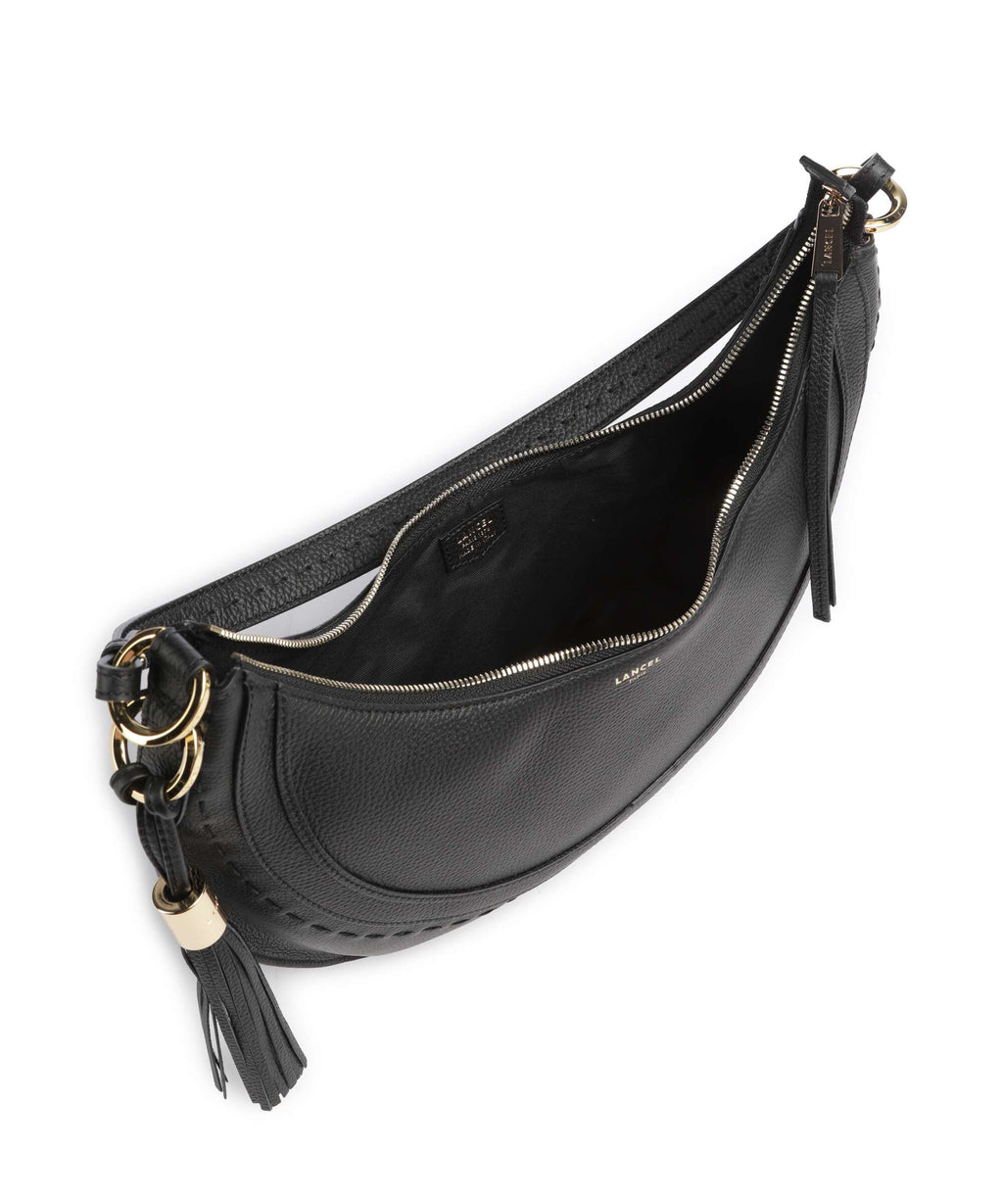 Lancel Hobohème M Hobo bag black