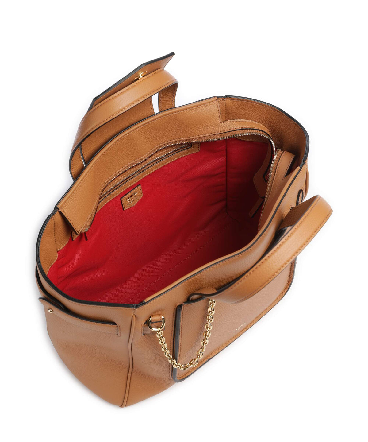 Lancel Théa M Handbag camel