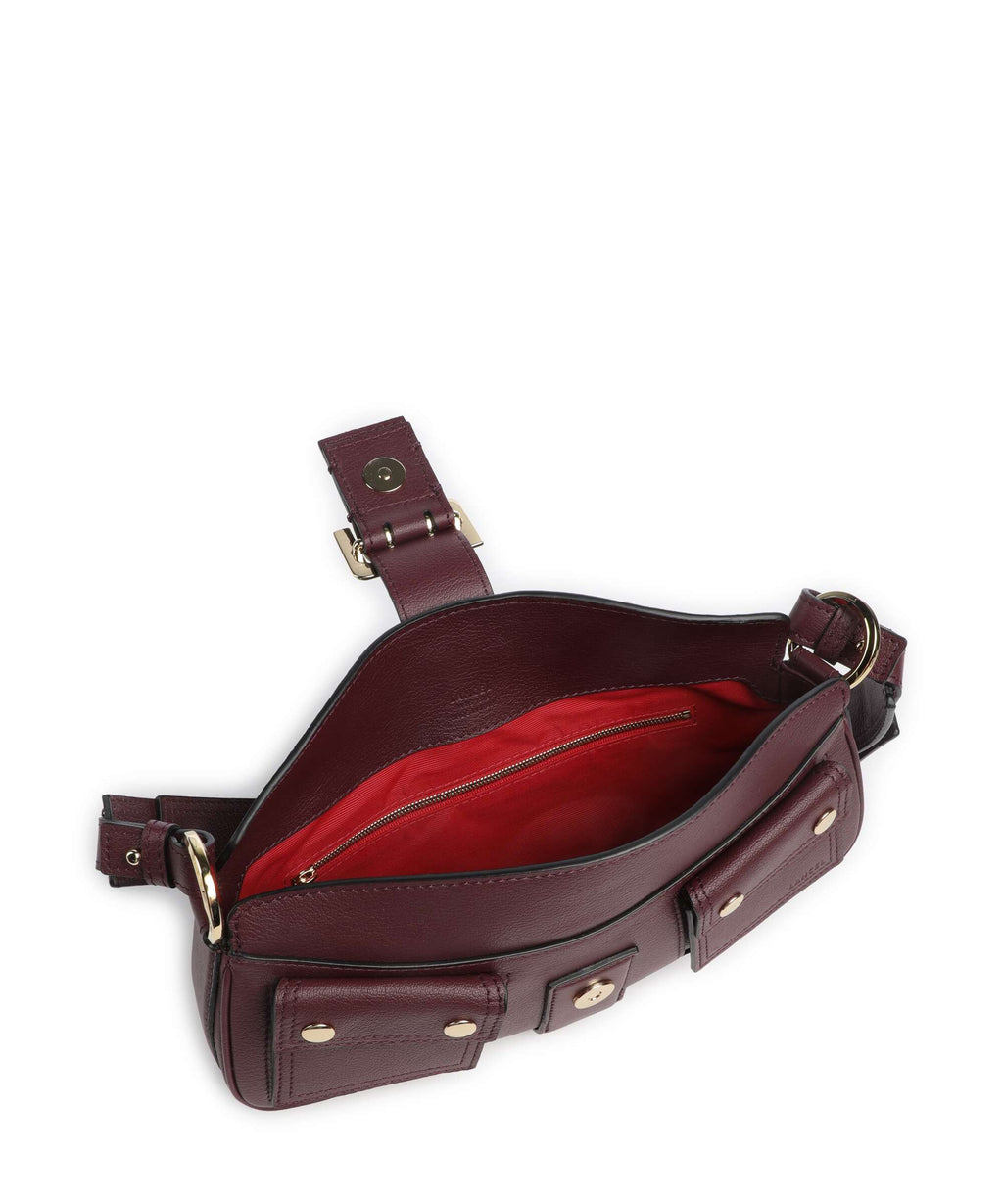 Lancel Multipocket Shoulder bag cassis