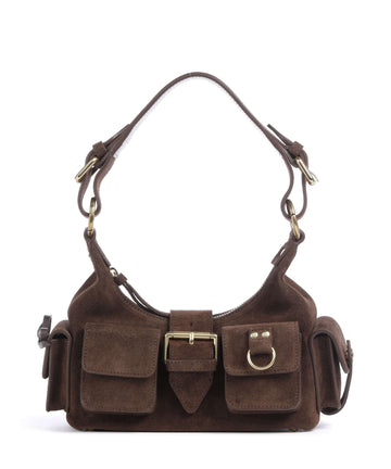 The Kooples Amelia Small Torba na ramię chocolate