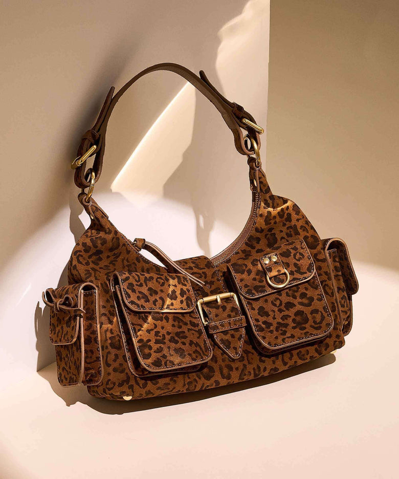 The Kooples Amelia Small Shoulder bag leopard