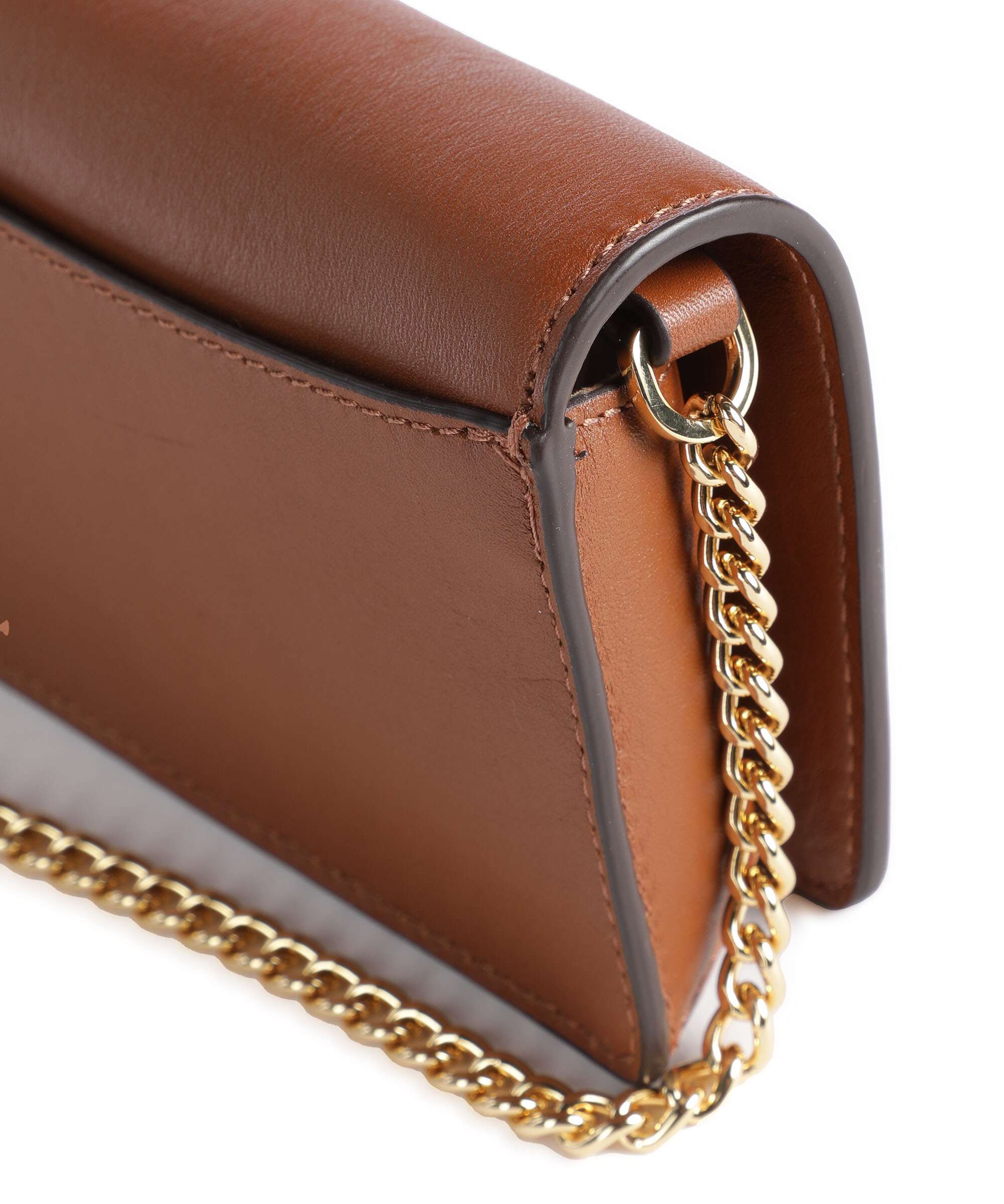 Lauren Ralph Lauren Turn-Lock Crossbody bag tan