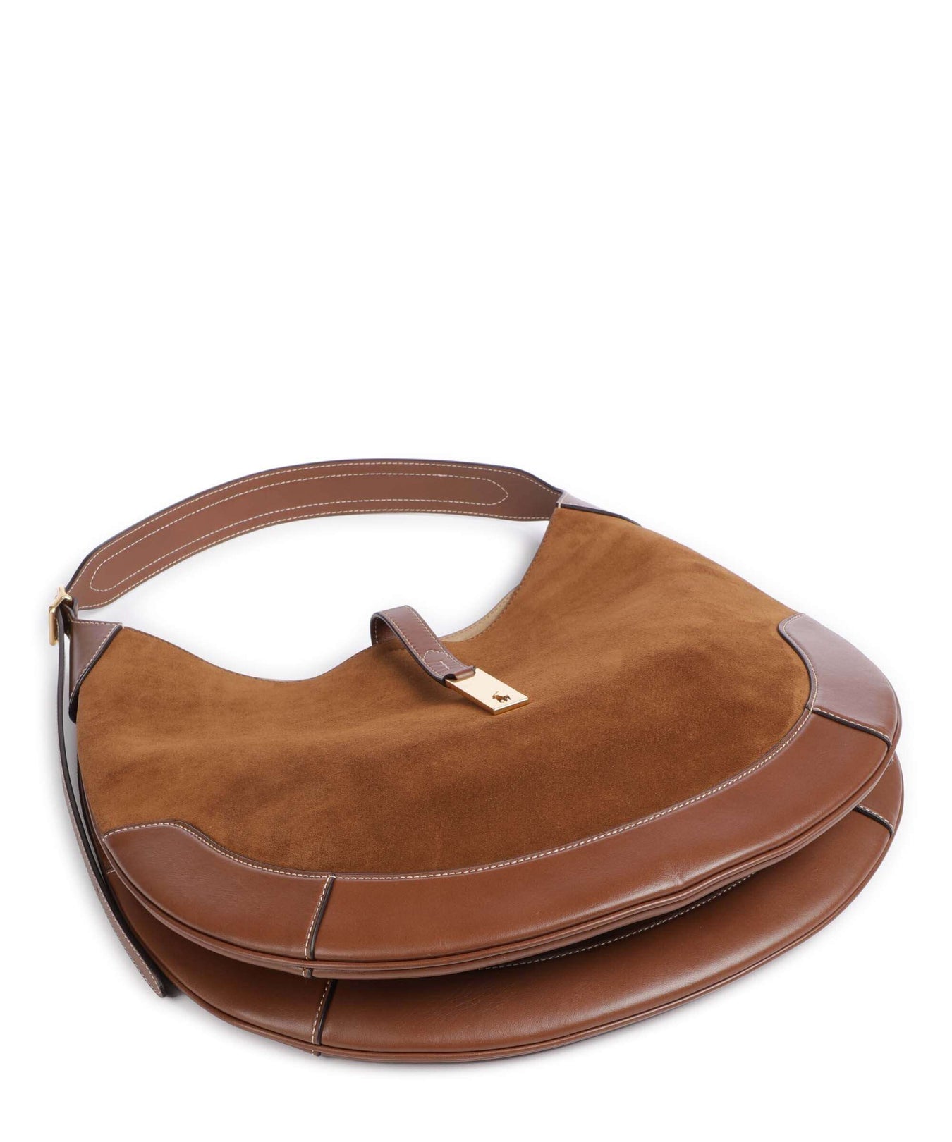 Polo Ralph Lauren ID Collection Medium Hobo bag cinnamon/cuoio